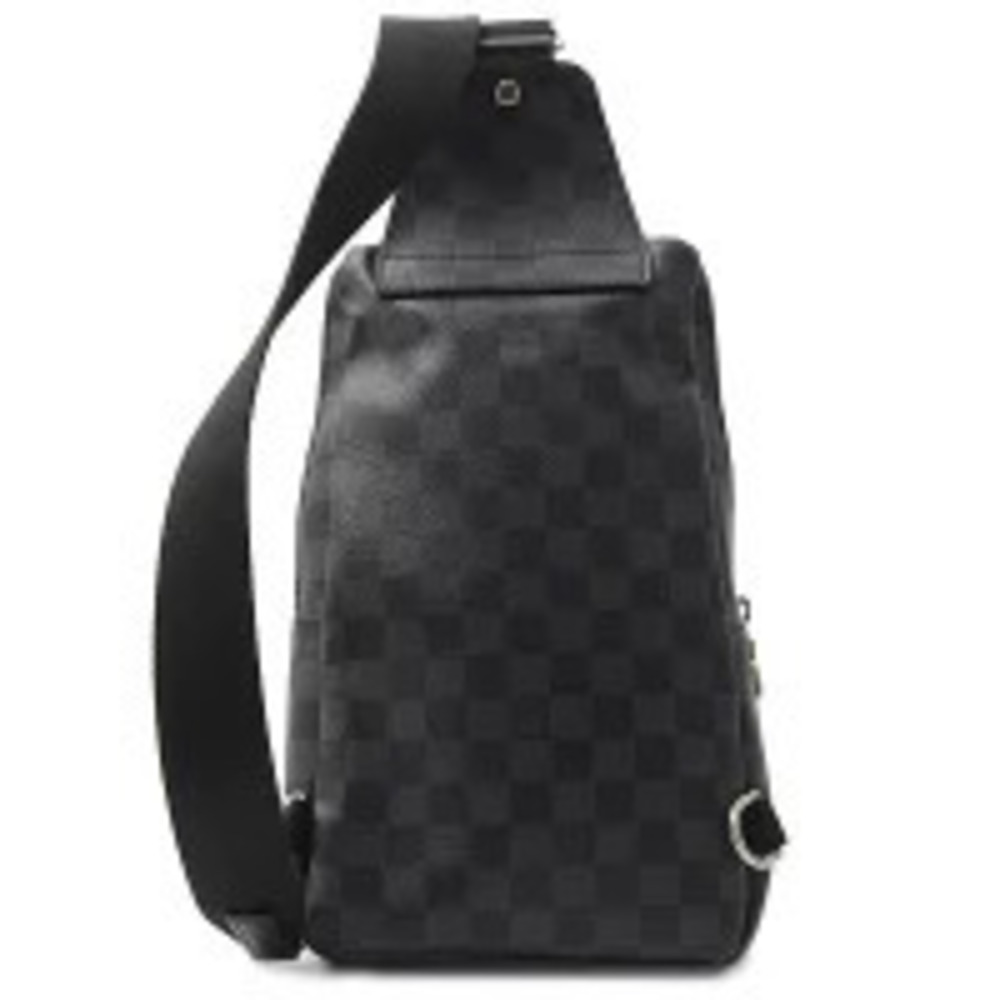 Louis Vuitton Black Bag Damier Sling Avenue Graphite